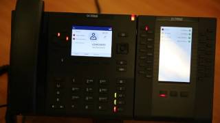 Funcionamiento terminal Mitel 6867i