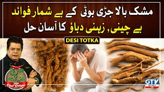 Incredible Benefits of Indian Valerian ( Mushk Bala ) | Desi Totka | Mirch Masala with Chef Gulzar