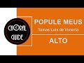 Popule Meus - ALTO | TL de Victoria