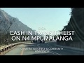 Watch: Bombing of Fidelity Security Cash In Transit vehicle yesterday on N4 in Mpumalanga