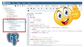 How To Schedule A Job Using pgAgent Jobs In PostgreSQL Database Using pgAdmin || PostgreSQL pgAgent