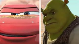 Shrek vs Lightning Mcqueen Full Fight ( F**king epic)
