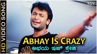 Abhay Is Crazy - HD Video Song - Abhay Movie | Darshan | Karthik | V Harikrishna