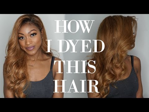 HOW I DYED MY BUNDLES HONEY BLONDE | FEAT. HAIR VILLA HOW I DYED MY BUNDLES HONEY BLONDE | FEAT. HAIR VILLA