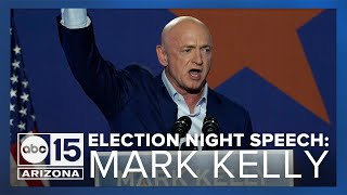 Arizona Senator Mark Kelly speaks