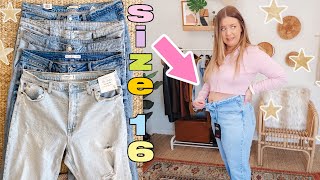 comparing *size 16* jeans from 5 different brands (AGAIN!)