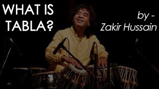 Zakir Hussain explaining | What is Tabla? in English