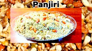 Dry fruit Panjiri recipe | Hyderabadi Panjiri recipe | Panjiri