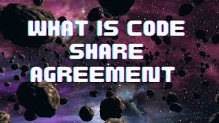 what is codeshare agreement | code share agreement | code share explained