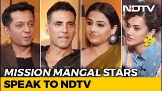 'Mission Mangal' Stars Akshay, Vidya & Taapsee On Their Space Film And More