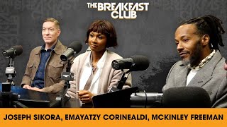 Emayatzy Corinealdi, McKinley Freeman & Joseph Sikora Talk 'Reasonable Doubt' S3, Career Roles +More