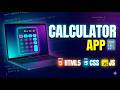 Build Calculator using HTML CSS JavaScript 🔢 | Beginner Project Tutorial