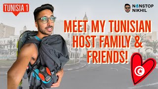 Tunisia: Episode 1 | Meet My Tunisian Host Family \u0026 Friends | Indian-American Vlogs