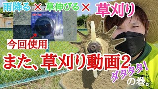 また、草刈り動画ダタタの巻。