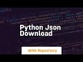 python json download