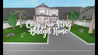 Roblox Bloxburg Cozy Two Story Budget Home 28k