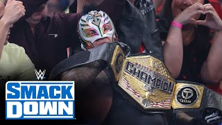 Rey Mysterio wins the United States Championship: SmackDown highlights, Aug. 11, 2023