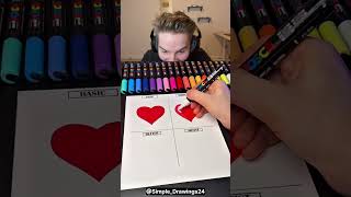 How To Draw A Heart 😳