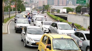 Parque automotor aumentó más del 700% en el Valle de Aburrá en los últimos 20 años