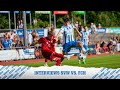 🎤Interviews nach dem Spiel gegen SV Waren 09 | Testspiel⚽