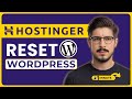 How To Reset WordPress Website In Hostinger 2026 | Hostinger Reset WordPress Site Tutorial