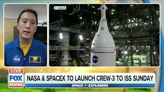 NASA Astronaut Jonny Kim joins FOX Weather ahead of Crew-3 launch