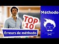 Méthodologie Lycée : TOP 10 des pires erreurs de méthode