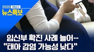 임신부 확진 사례 늘어…“태아 감염 가능성 낮다” | 뉴스특보