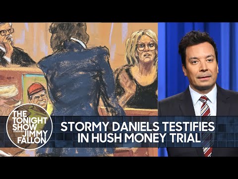 Stormy Daniels Testifies in Hush Money Trial, Trump Deletes Angry Testimony Rant The Tonight Show