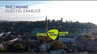 Rheingans Digital Enabler bewirbt sich für den Xing New Work Award