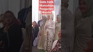 detik detik kedatangan penganten wanita sunda bikin baper #pengantin