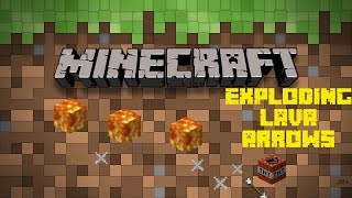 Command Block Tutorial | Exploding Lava Arrows