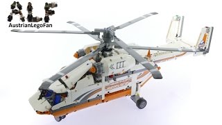 Lego Technic 42052 Heavy Lift Helicopter - Lego 42052 Speed Build