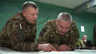 Генерал Сергій Наєв відвідав оборонні позиції бійців на Сумщині