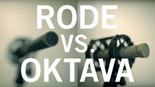 Rode NTG 2 Vs Oktava MK 012