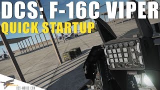 How to Start an F-16C Fighter