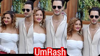 UmRash Cute Moments at Shamita Shetty birthday celebration | Umar Riaz with Rashami Desai 1st Visual