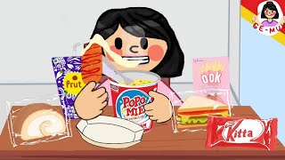 Instant Noodles ASMR Mukbang Animation (EPISODE 1)