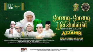 MALAM PUNCAK HARLAH AZZAHIR ke-7 di Stadion Hogeng Pekalongan, 22 Juni 2023