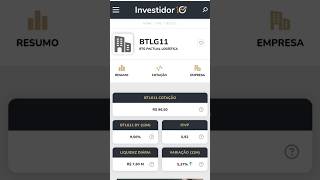 BTLG11 Risco ou oportunidade? #investimentos #dividendos #rendaextra