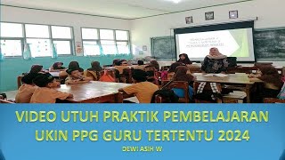 VIDEO UTUH UKIN PPG GURU TERTENTU 2024