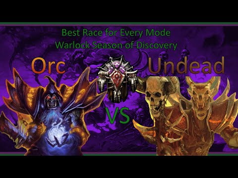 Season of discovery which race is best for Warlock #horde #worldofwarcraftclassic