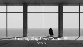 UE4 Basic Lighting Timelapse