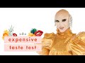 Sasha Velour Loves Cheap Sh*t But Has Expensive Taste?? | Expensive Taste Test | Cosmopolitan