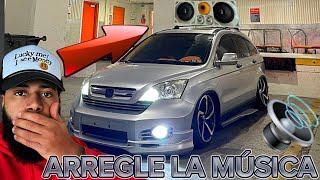 LE ARREGLE LA MÚSICA A MI HONDA CRV🔊🥶