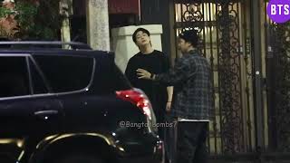 Jungkook Smoking Cigarette on Road Confirm (Real Video) | Jungkook Caught in Smoking | Viral Footage