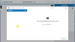 #397 Create customised Quickmark Sets