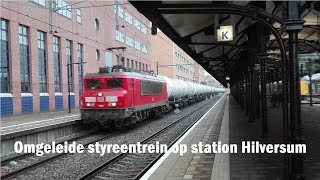 DBC 1604 met styreentrein door station Hilversum!