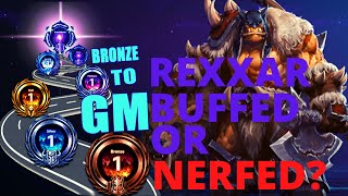 Rexxar Boars - NEW PATCH! REXXAR CHANGES NERF OR BUFF? - Bronze to GM Season 3 (Masters)