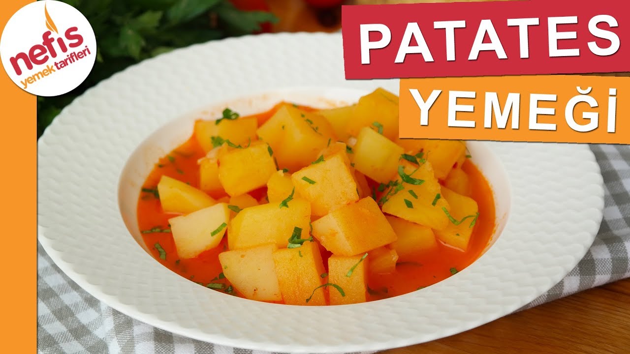 EN EKONOMİK Patates Yemeği Tarifi - Nefis Yemek Tarifleri - YouTube